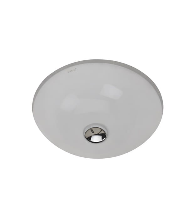 Bosco 203712 15" Small Round Ceramic Vanity Sink