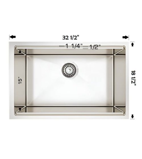 Bosco 20S032 Super Series Plus 32" Kitchen Sink