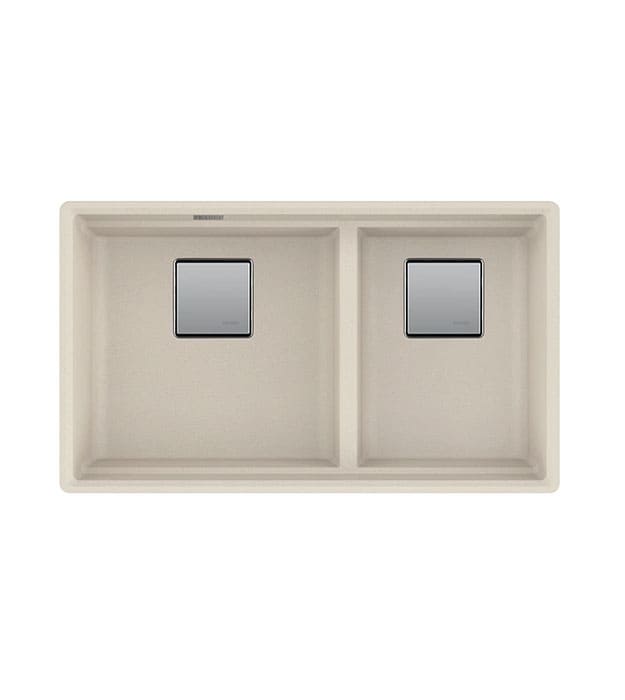 Franke Peak PKG160LD-S Double Bowl Fragranite Kitchen Sink