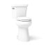 Kohler Highline Tall K-25224-0 Two-Piece Toilet Less Seat 4 Kohler Highline Tall K-25224-0 Two-Piece Toilet Less Seat