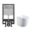 Kodaen Wall-Hung Toilet Set WHT-C1 Complete