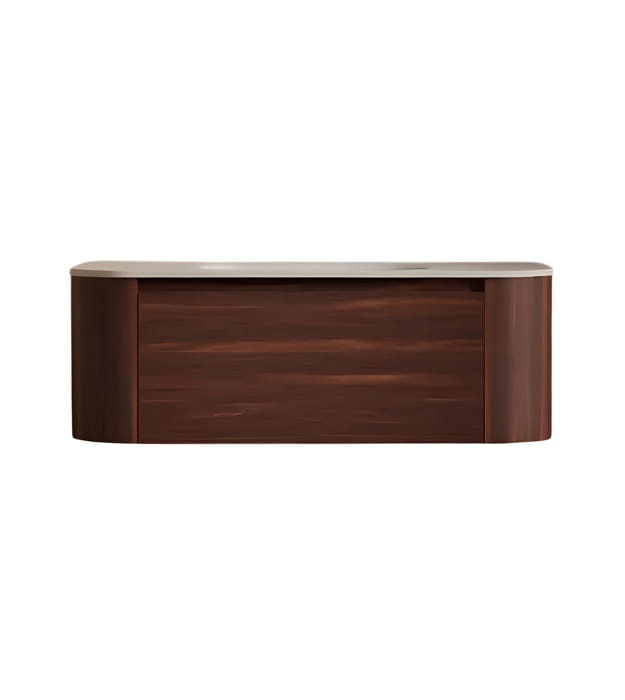 Pebble PAPB48NWL 48" Luxury Walnut Floating Vanity