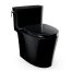 TOTO Aurora Black Toilet MS686124CEF#51 With Seat