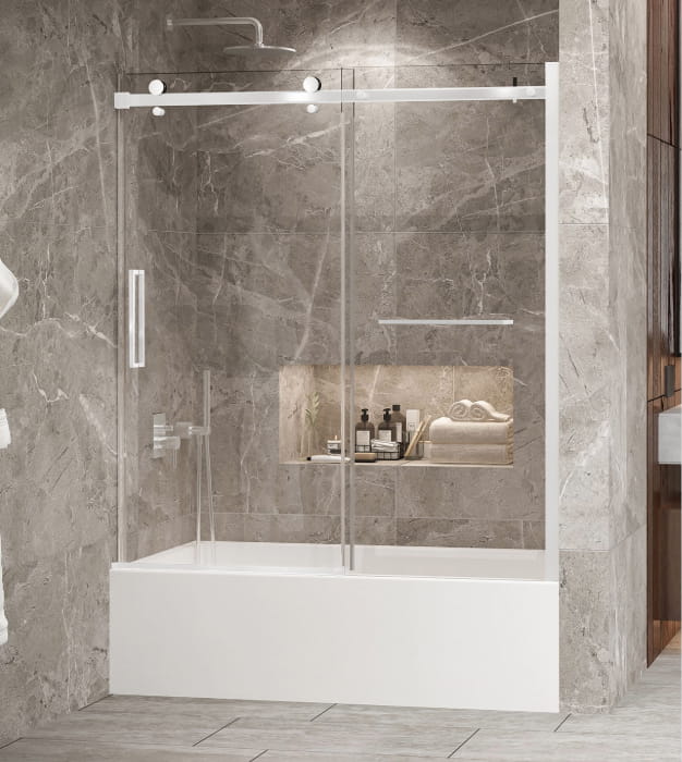 Zitta Bellini 2.0 60" Alcove Shower Door DB26000BSTC 10 Zitta Bellini 2.0 60" Alcove Shower Door DB26000BSTC - Image 4