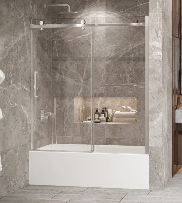 Zitta Bellini 2.0 60" Alcove Shower Door DB26000BSTC 8 Zitta Bellini 2.0 60" Alcove Shower Door DB26000BSTC - Image 2