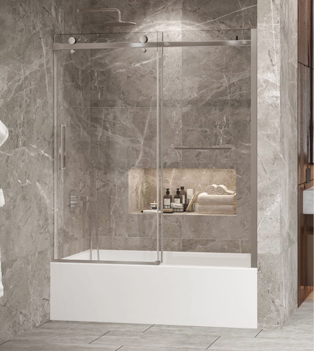 Zitta Bellini 2.0 60" Alcove Shower Door DB26000BSTC 9 Zitta Bellini 2.0 60" Alcove Shower Door DB26000BSTC - Image 3