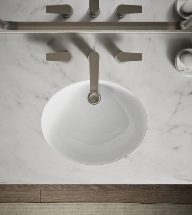 Kohler Caxton Oval Undermount Sink K-2209-0 26 Kohler Caxton Oval Undermount Sink K-2209-0 - Image 2