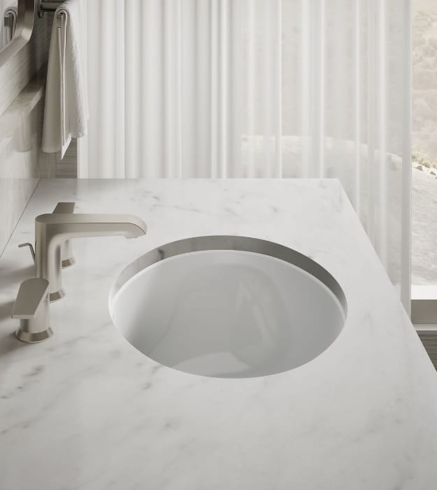 Kohler Caxton Oval Undermount Sink K-2209-0 27 Kohler Caxton Oval Undermount Sink K-2209-0 - Image 3