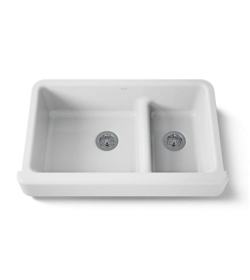 Kohler Whitehaven K-6426-0 35-1/2" Farmhouse Sink