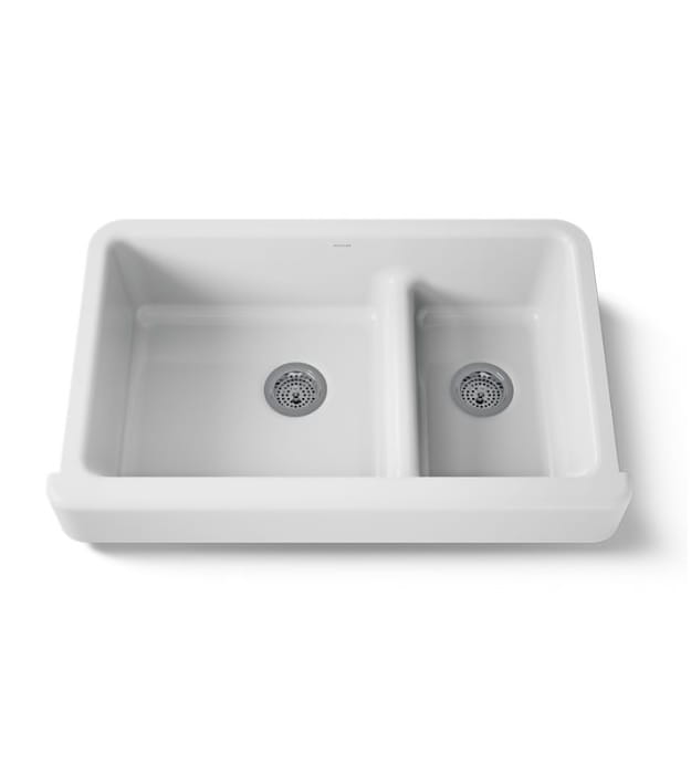 Kohler Whitehaven K-6426-0 35-1/2" Farmhouse Sink