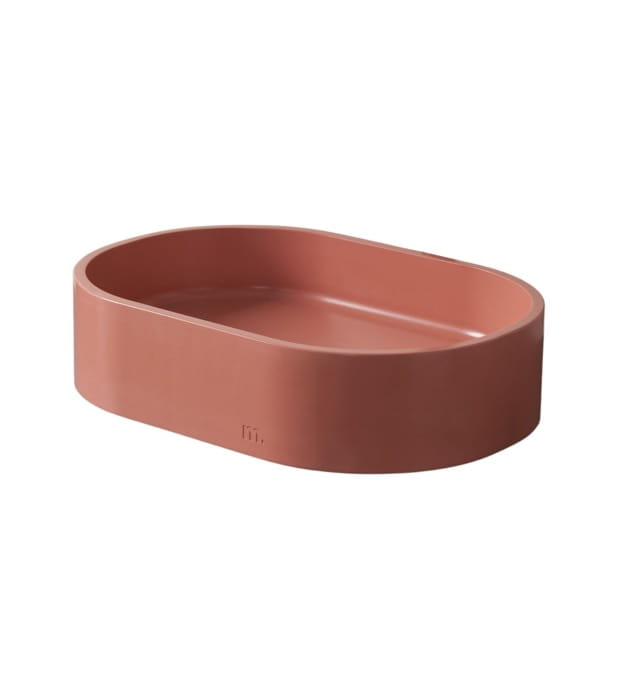 Mudd Parro Capsule 18" Concrete Vessel Sink