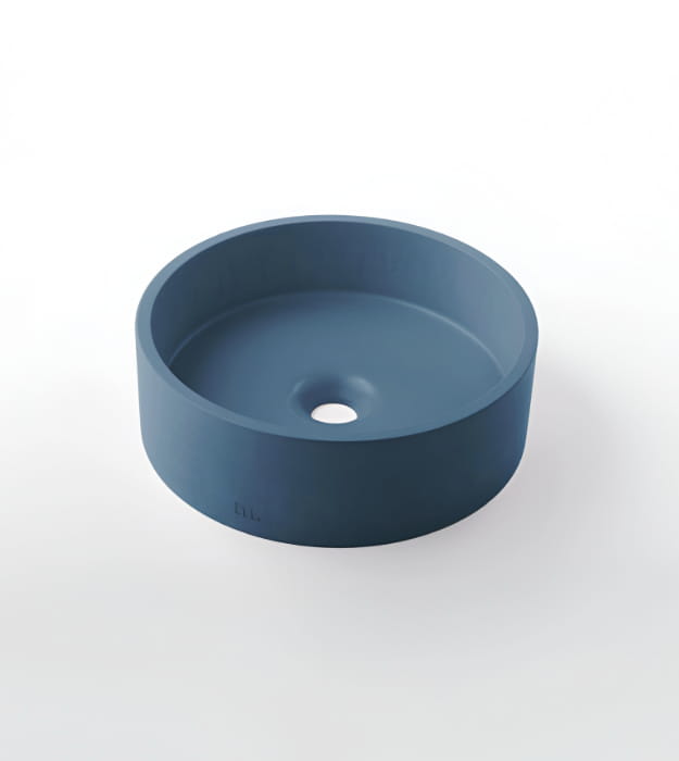 Mudd Odet SM Capsule 14" Round Concrete Sink 12 Mudd Odet SM Capsule 14" Round Concrete Sink - Image 4