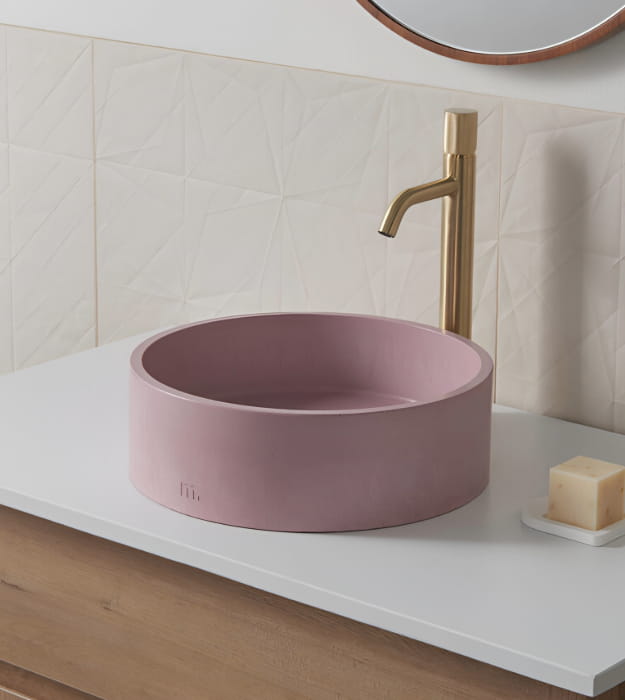 Mudd Odet SM Capsule 14" Round Concrete Sink 22 Mudd Odet SM Capsule 14" Round Concrete Sink - Image 14