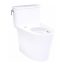 TOTO Aurora CST686CEFGAT40#01 One-Piece Elongated Toilet Less Seat