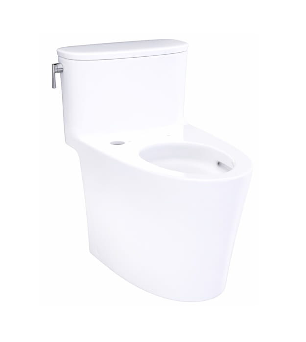 TOTO Aurora CST686CEFGAT40#01 One-Piece Elongated Toilet Less Seat
