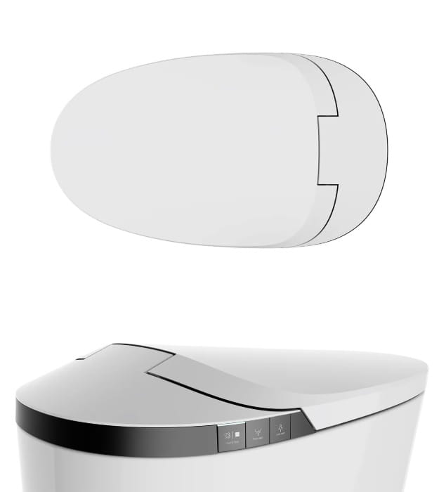 A&E Bath Katrina Smart Toilet T6-ST-WHT 13 A&E Bath Katrina Smart Toilet T6-ST-WHT - Image 4