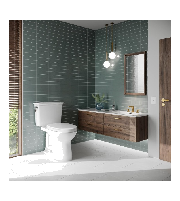 Victoria + Albert Barcelona 2 67" x 32" Freestanding Soaking Bathtub With Void BA2 — Standard Matte White — With Overflow