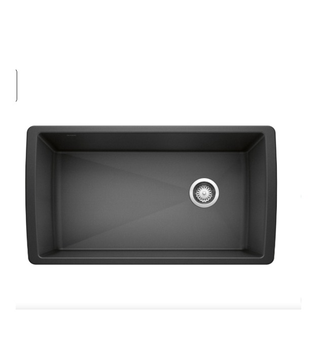 Blanco Diamond 33" Super Single Dual-Mount SILGRANIT Kitchen Sink 402626