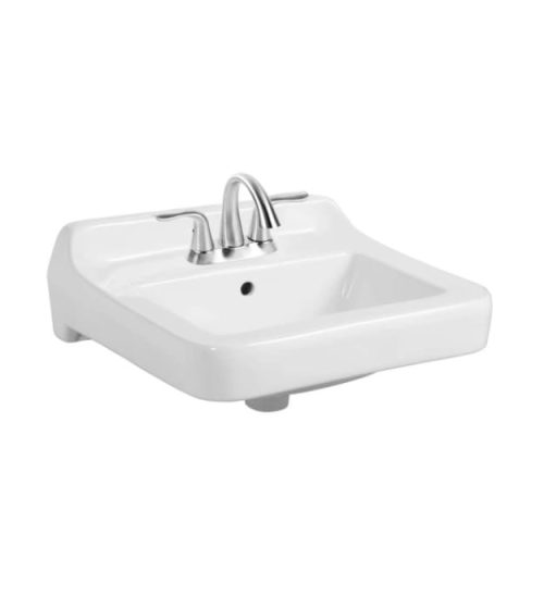 Contrac Carmin 4640BHZ 4" Center Wall Hung Sink