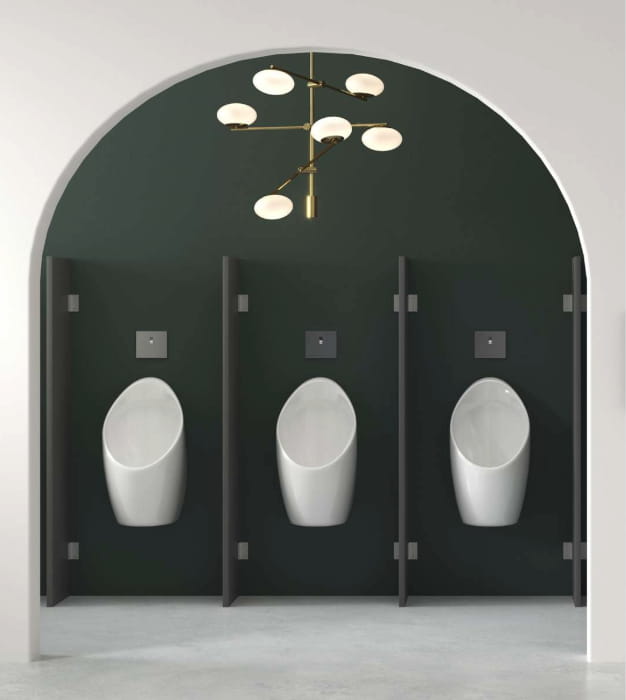 Contrac Braebourne 4810BZY Rear Inlet Urinal 0.5 lpf 10 Contrac Braebourne 4810BZY Rear Inlet Urinal 0.5 lpf - Image 3