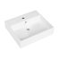 Contrac Izobelle 6610ANX Square Wall Hung Basin