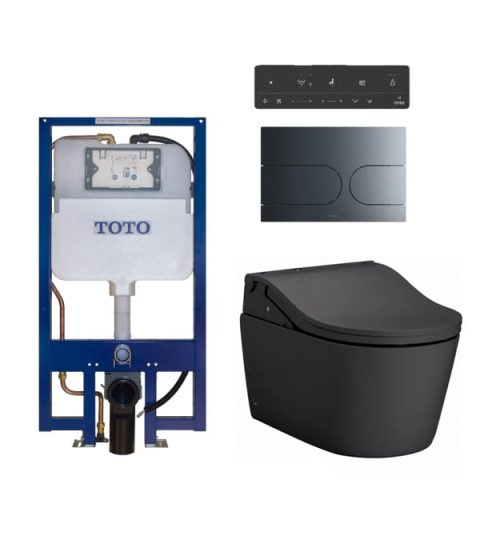 TOTO RP WASHLET+ RW Wall-Hung Toilet CWT4474547CMFGA#MBL