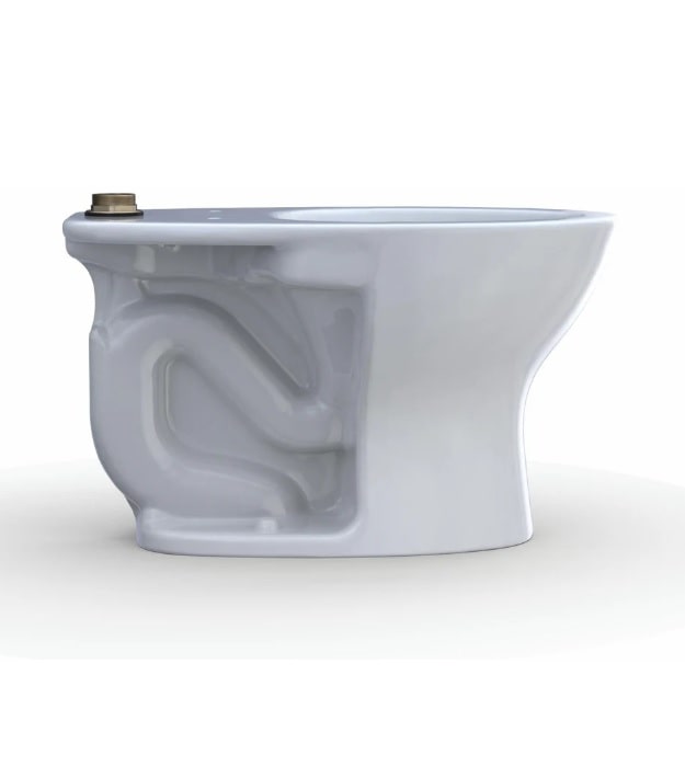 TOTO CT725CUFG#01 Commercial Top Spud Toilet Bowl 12 TOTO CT725CUFG#01 Commercial Top Spud Toilet Bowl - Image 3