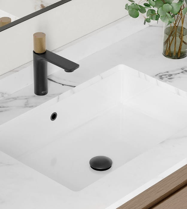 Stylish Voguish P-208 24'' Undermount Vanity Sink 6 Stylish Voguish P-208 24'' Undermount Vanity Sink - Image 5