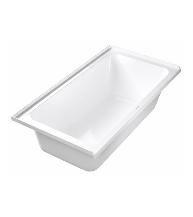 Duravit 70040 D-code Drop-In Alcove Bathtub 60x32 7 Duravit 70040 D-code Drop-In Alcove Bathtub 60x32 - Image 2