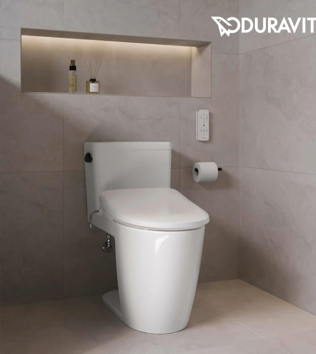 Duravit 600008000000000 SensoWash Arcova Shower Toilet Seat 8 Duravit 600008000000000 SensoWash Arcova Shower Toilet Seat - Image 3