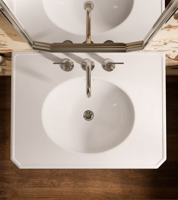 Kohler Claude K-38228-8-0 30" Pedestal Bathroom Sink 8 Kohler Claude K-38228-8-0 30" Pedestal Bathroom Sink - Image 3
