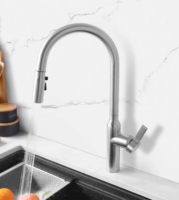 Stylish NAPOLI K-133 Pull-Down Kitchen Faucet 8 Stylish NAPOLI K-133 Pull-Down Kitchen Faucet - Image 3
