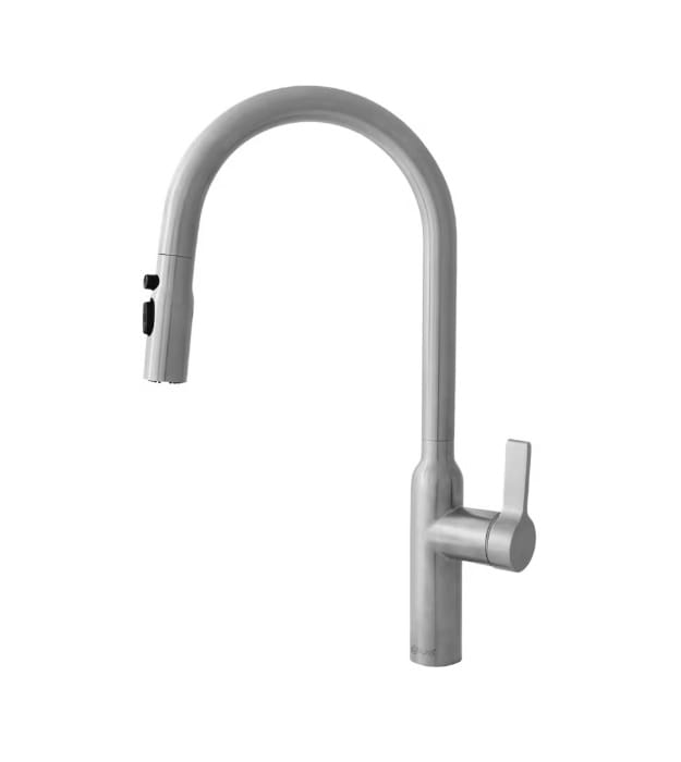 Stylish NAPOLI K-133 Stainless Steel Pull-Down Kitchen Faucet