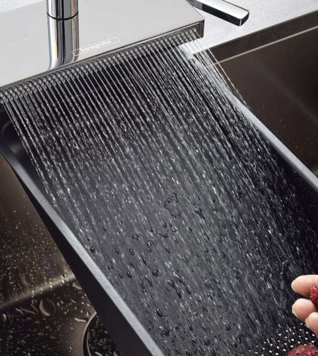 Hansgrohe Aquno Select 73837 HighArc Kitchen Faucet 1.75 GPM 14 Hansgrohe Aquno Select 73837 HighArc Kitchen Faucet 1.75 GPM - Image 9