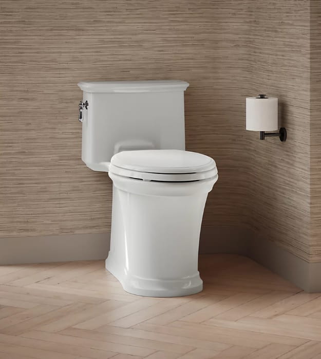 Kohler Harken K-22695-0 Elongated Skirted Toilet 8 Kohler Harken K-22695-0 Elongated Skirted Toilet - Image 3