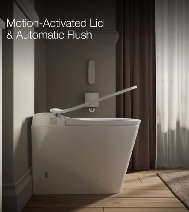 Kohler Leap Lite K-32847-0 Elongated Smart Toilet 7 Kohler Leap Lite K-32847-0 Elongated Smart Toilet - Image 2