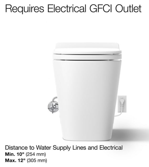 Kohler Leap Lite K-32847-0 Elongated Smart Toilet 10 Kohler Leap Lite K-32847-0 Elongated Smart Toilet - Image 5